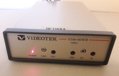Videotek vda 16wb - videotek, distribution