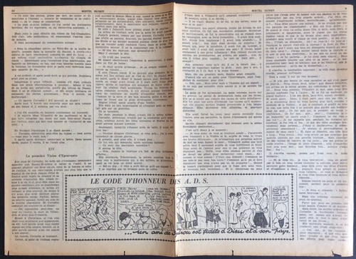 Feuillet les bonnes soirées - feuillet,