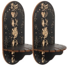  2 Pcs Étagère Vitrine Etagere Présentoir Support D'affichage Cristal