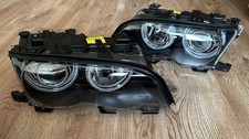 BMW E46 M3 COUPE Headlight Head Lamp Bosch 3.0 Angel Eyes