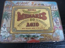 Ancienne boite tole de cigares