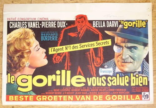 Gorille vous salue bien - bien, lino
