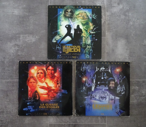 Trilogie stars wars laserdisc - trilogie,