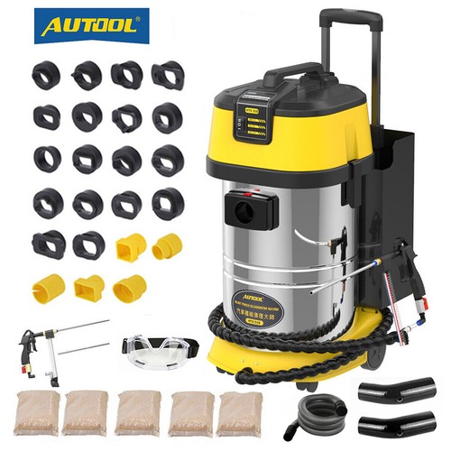 Walnut sand blasting cleaning - sand,