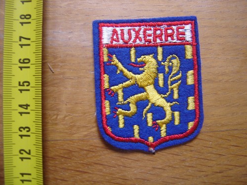 Auxerre ecusson brode - ecusson,