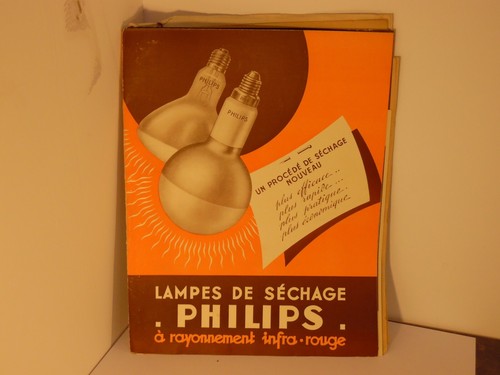 Vieille publicité lampe - –,
