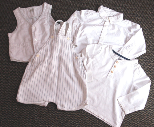 Lot vêtements salopette - ,