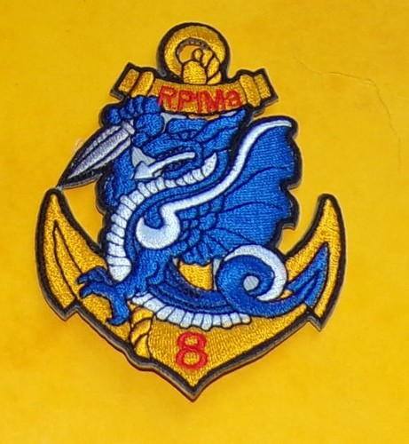Tissu patch 8 regiment - tissu,