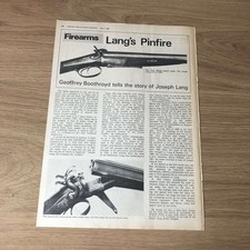 GUNS52 G. BOOTHROYD ARTICLE “LANG'S PINFIRE”