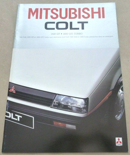 1984 mitsubishi colt - mitsubishi, 1500