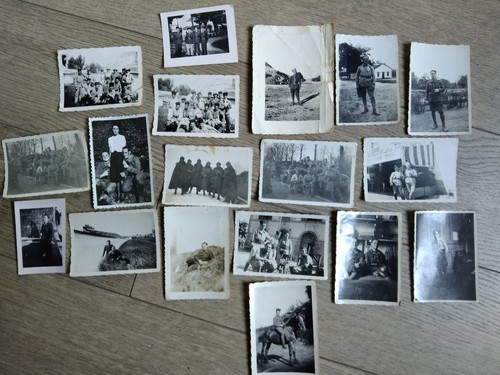 Lot photos soldats français - lot,