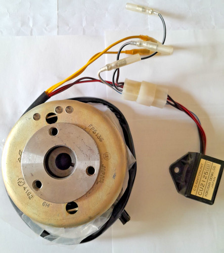 Complete flywheel with kokusan - flywheel,