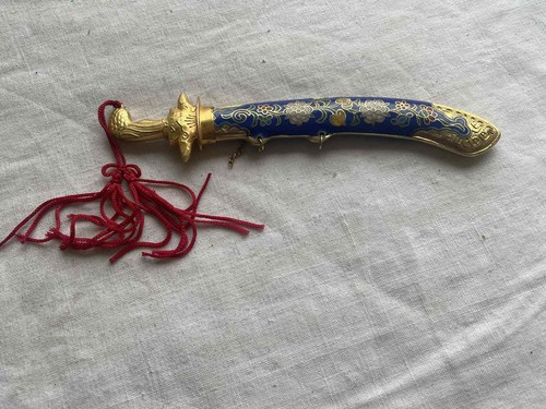 Ancien coupe papier metal - papier,
