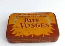 Stunning Antique Vosges Paste Metal Box