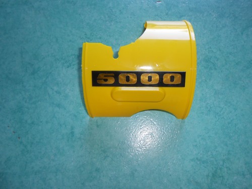Capot moteur jaune avec - , logo