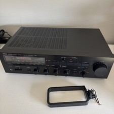 Yamaha Natural Sound Stereo Receiver RX-700U Tested & Works + OEM Loop Atenna