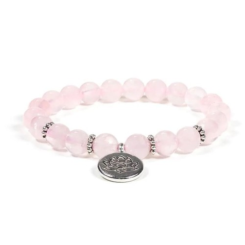 Bracelet quartz rose