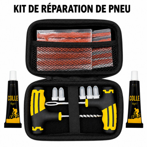 Kit réparation pneus - de,