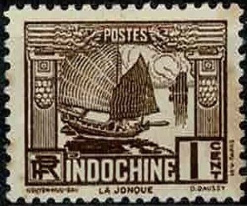 Indochine 1931 jonque yt - ,