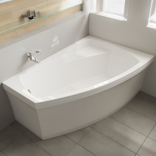 Baignoire bain angle - baignoire, d'angle