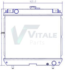 RADIATEUR EAU POUR ISEKI M3160