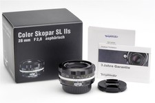 Voigtländer Color Skopar 2.8/28Mm SLII-S Noir Pour Nikon F