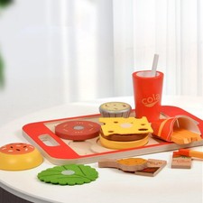 Jouet d'empilage de hamburgers