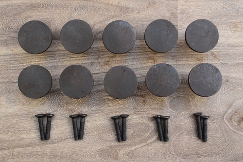 Ancien bouton fonte - ancien, en