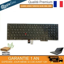 CLAVIER PC PORTABLE FRANÇAIS POUR LENOVO THINKPAD W540 W541 W550 20BG 20BH NEUF 