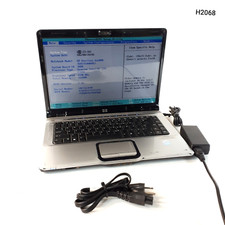 HP Pavilion dv6000 15"Laptop Genuine T2080 4GB Ram No HDD OS Boots to BIOS H2068