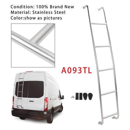 Stainless steel step van - 5-step,