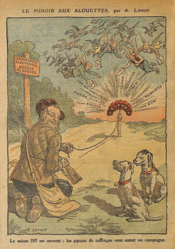 Politics the lark - lark, mirror