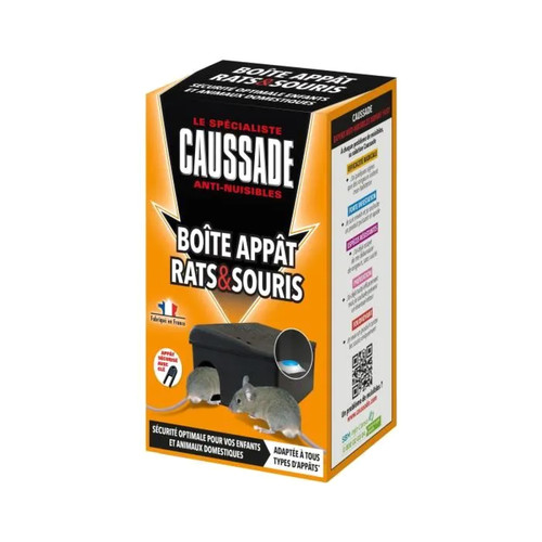 Boîte appât rats souris - appât,