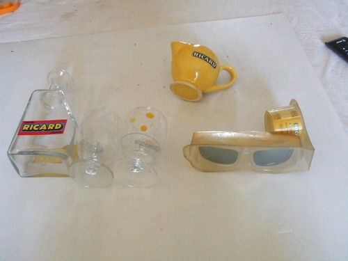 Ricard lot carafe ancienne - lot,