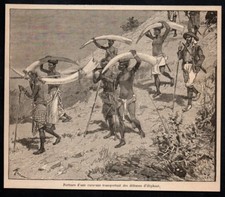 1892 -- CARAVAN CARRIERS CARRYING ELEPHANT DEFENSES 3N803