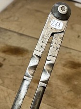 n°268 OLD TOOL  compass , OUTIL ANCIEN, COMPAS décors début XIXème