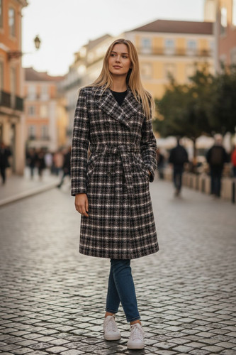 Manteau laine pour - en, femme