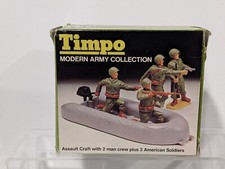 Timpo WWII U.S. Modern Army Collection Assault Raft/Dingy Box Ref No. 750
