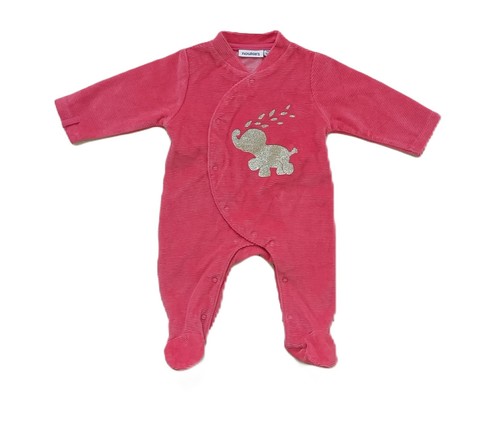 Grenouillere rose manches - grenouillere,