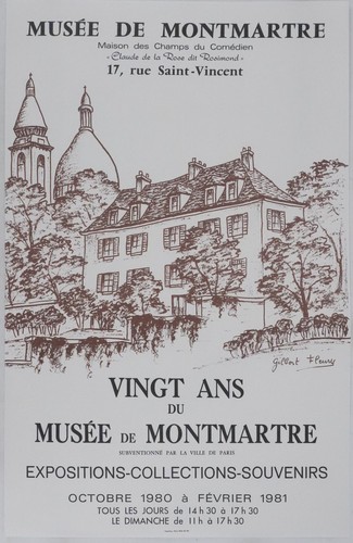 Affiche art gilbert fleury - [affiche,