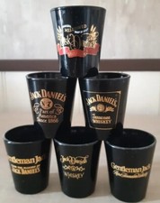 Jack Daniel's 6 verres vintages ,rares