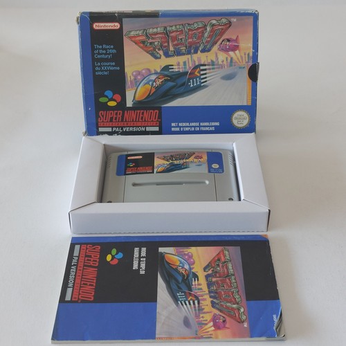 Zero jeu super nintendo - f-zero,