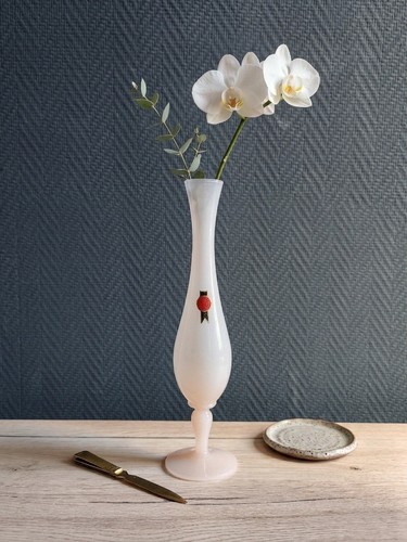 Vase soliflore vintage - soliflore, opaline
