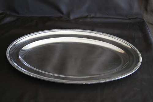 Grand plat service - plat, ovale
