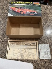 JO-HAN FORD TORINO ORIGINAL BOX & DECAL ONLY!! CIRCA 1970’s! VMCP!