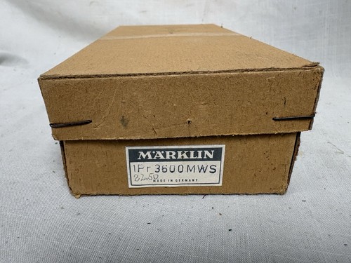 Boxed marklin pair - marklin, of