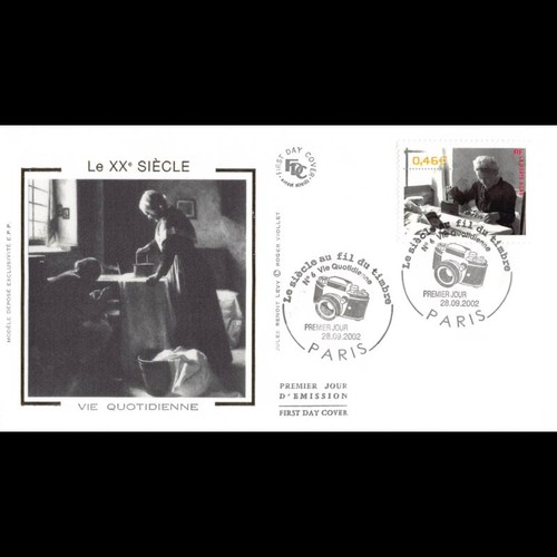 Fdc soie louise la - fdc,