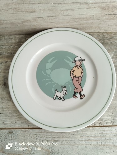 Assiette tintin congo - tintin, au