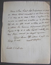 Austerlitz.Invitation Victoire Te Deum Chant. La Rochelle Rivaud Refinière.1810