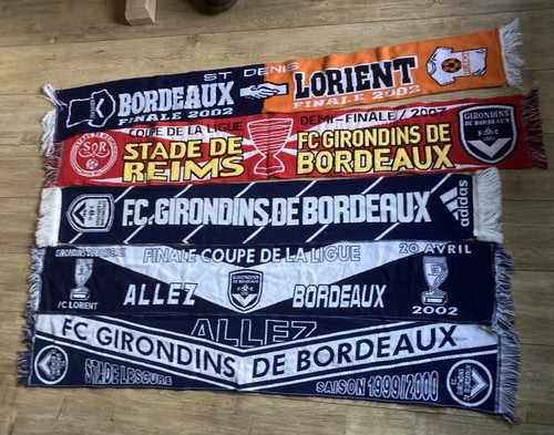 Lot écharpe football fc - lot, 5